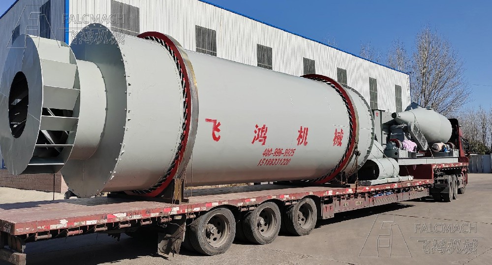 宜春高安50吨石英沙烘干机